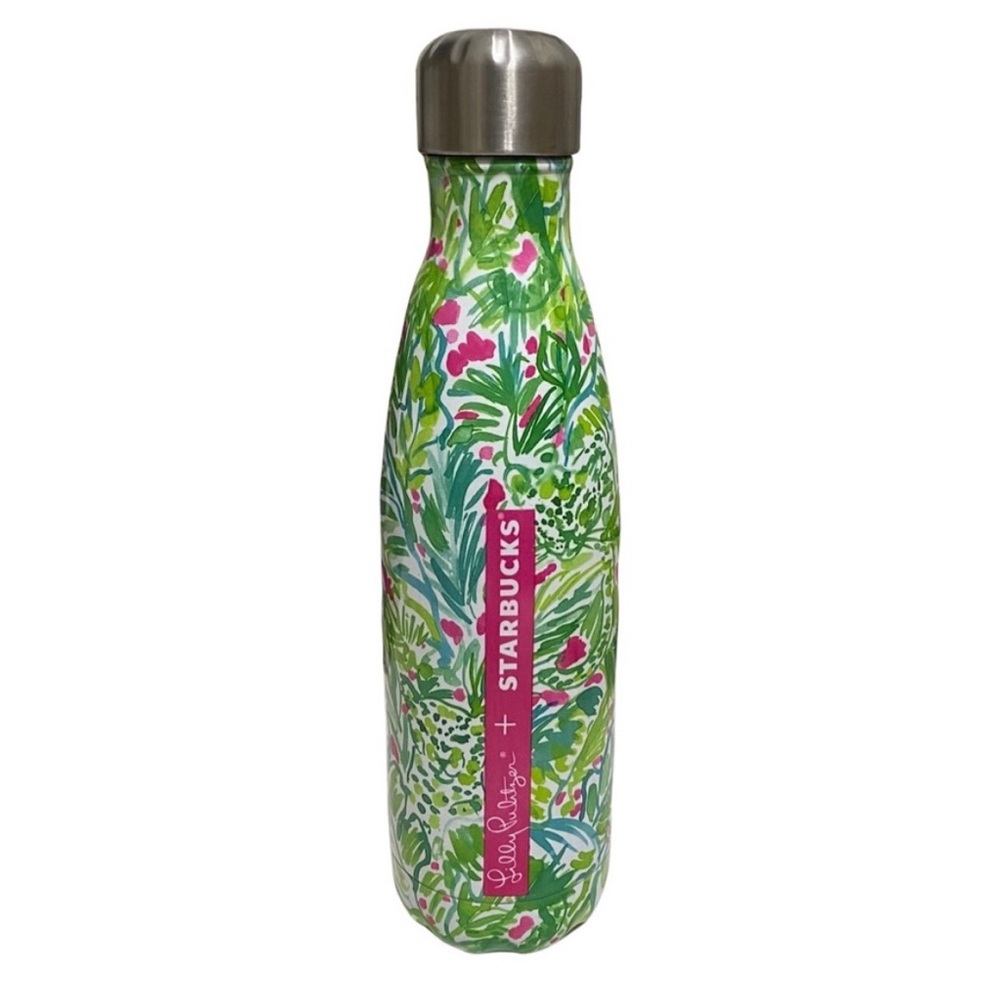 S’Well Lilly Pulitzer x Starbucks Palm Beach Jungle Water Bottle